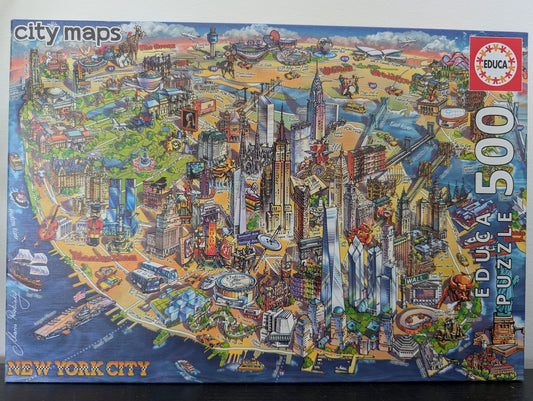 New York City map