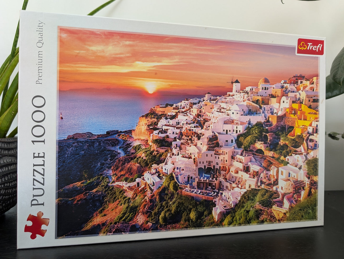 Sunset over Santorini