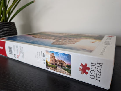 Sun-drenched Colosseum