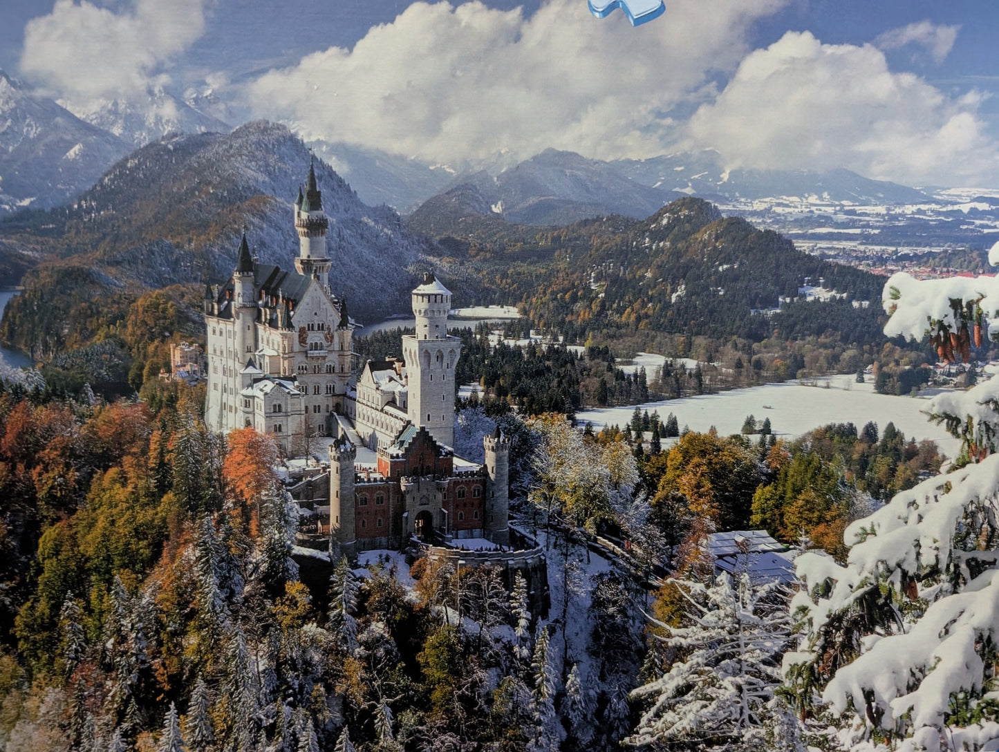 Neuschwanstein Castle in Winter