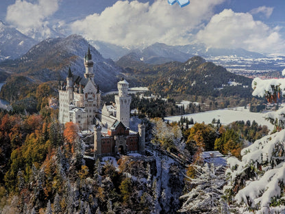 Neuschwanstein Castle in Winter