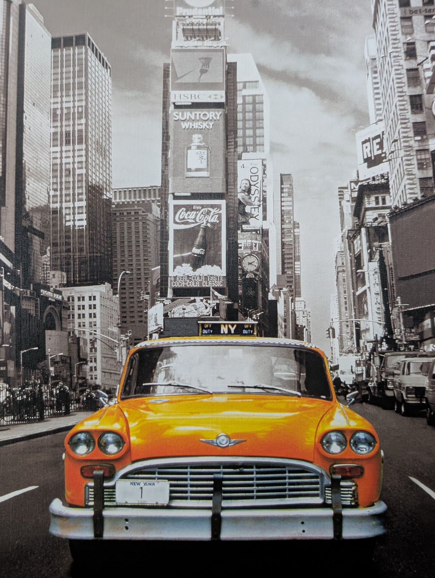 Taxi no.1, New York